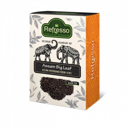Чай Refresso "Assam Big Leaf", черный крупнолистовой, 250 гр