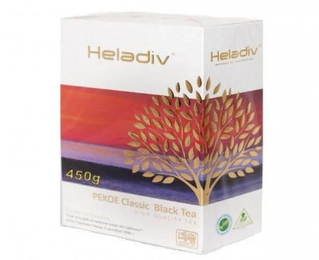 Чай листовой черный PEKOE, 450 г, Heladiv