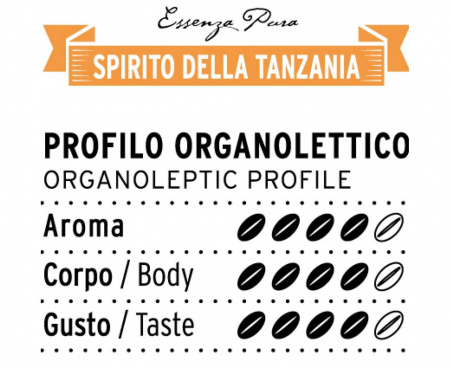 Кофе в капсулах L`espresso Spirito Della Tanzania, 10 капсул (для Nespresso), Diemme
