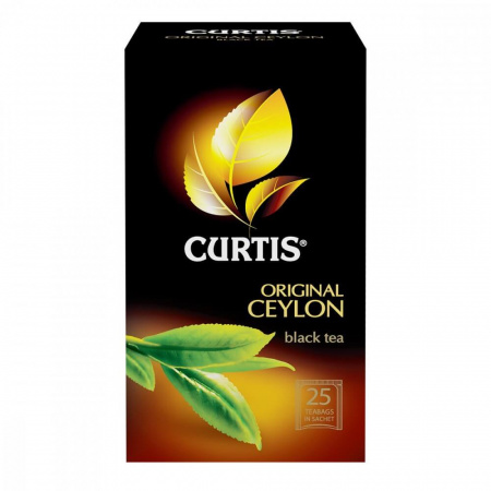 Чай Curtis "Original Ceylon", черный, 25 сашетов