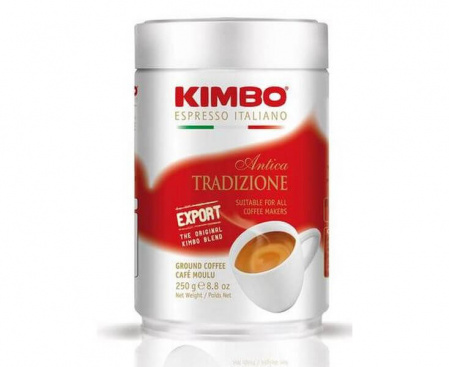 КОФЕ МОЛОТЫЙ ANTICA EXPORT, 250 Г, Ж/Б, KIMBO