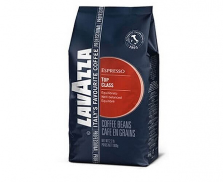 Кофе в зернах Top Class, пакет 1 кг, Lavazza