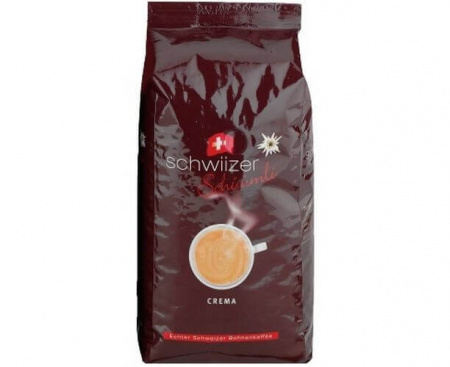 Кофе в зернах Crema, 1 кг, Schwiizer