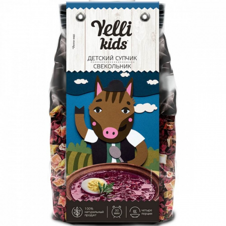 Детский супчик Yelli kids "Свекольник", 80 гр