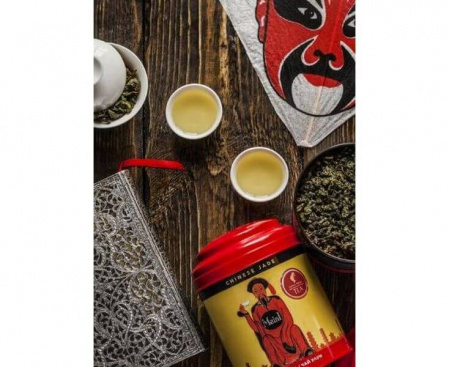 Чай улун Chinese Jade / Китайский нефрит, листовой, банка 100 г, Julius Meinl