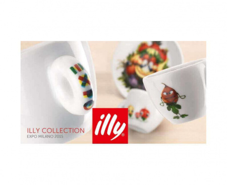 Подарочный набор MASCOTTE EXPO: 4 чашки для эспрессо, Illy