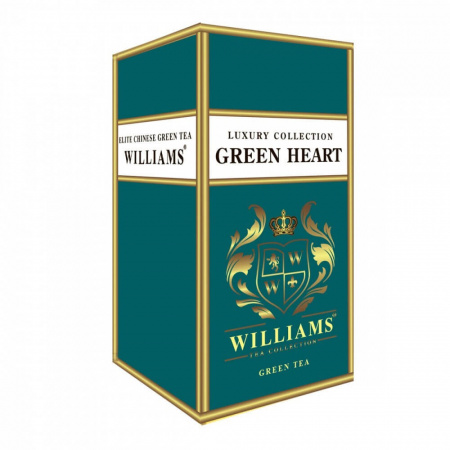 Чай Williams "Green Heart", зеленый, 125гр