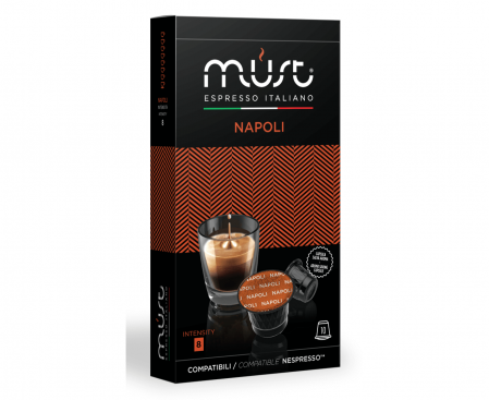 Кофе в капсулах Napoli, 10 шт., Must