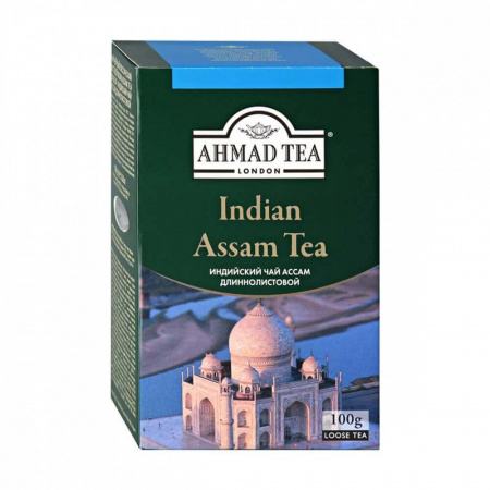 Чай Ahmad "Indian Assam Tea", черный, длиннолистовой, 100 гр