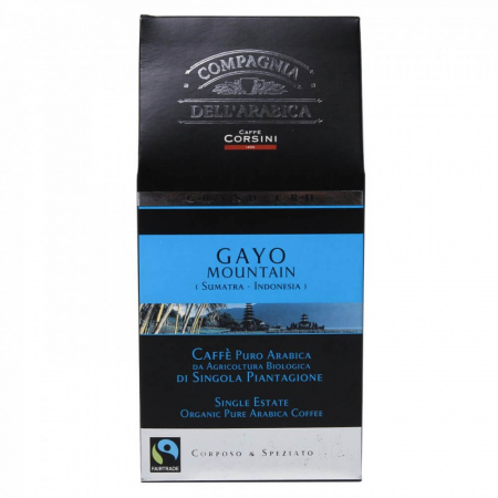 Кофе Compagnia Dell`arabica "Gayo Mountain", молотый, 250 гр