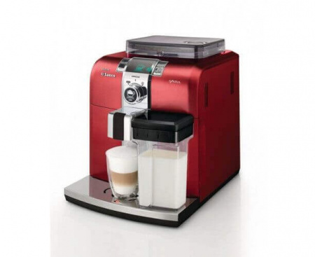 Кофемашина Syntia Cappuccino Red(PHILIPS-SAECO HD8838/32), красная, Saeco