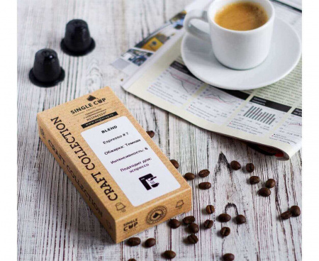 Кофе в капсулах Espresso # 7, 10 шт., Singlecup