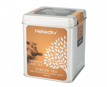 Чай черный TIN GINGER TEA, 100 г, Heladiv