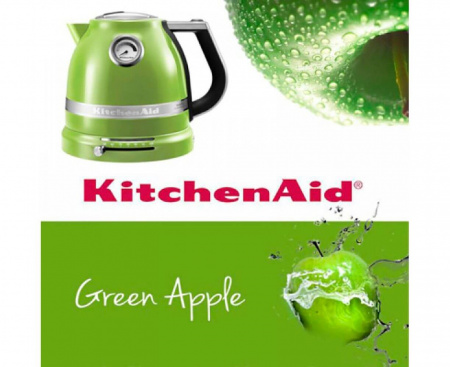 Чайник электрический ARTISAN, 1.5 л, зеленое яблоко, 5KEK1522EGA, KitchenAid
