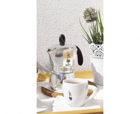Гейзерная кофеварка DAMA на 3 чашки 150 мл, стальная, алюминий, Bialetti