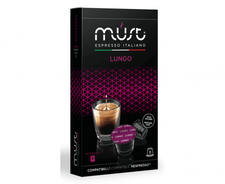 Кофе в капсулах Lungo, 10 шт., Must