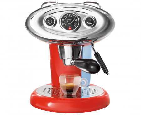 Кофеварка рожковая Francis Francis X7, красная, Illy