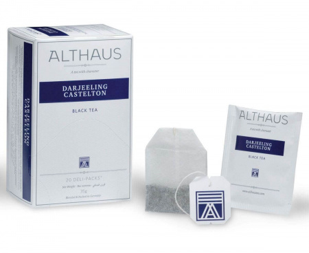 Чай черный Darjeeling Castelton (Дарджилинг Кэстэлтон), 20 пак., Althaus