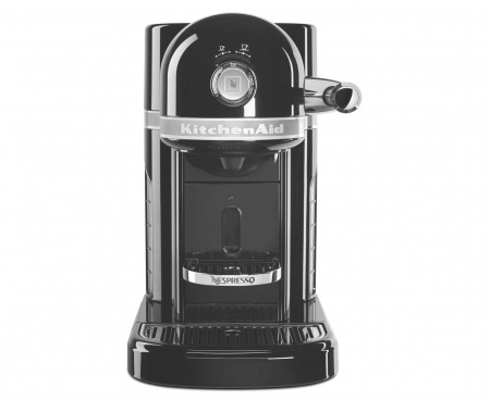 Кофеварка капсульная Artisan Nespresso и Aeroccino, черная, 5KES0504EOB, KitchenAid