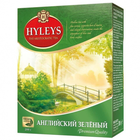 Чай Hyleys "Английский Зеленый", крупнолистовой, 200 гр