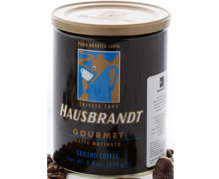 Кофе молотый Gourmet (Гурмэ), ж/б 250 г, Hausbrandt