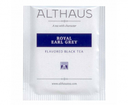 Чай черный ароматизированный Royal Earl Grey (Ройал Эрл Грей), 20 пак., Althaus