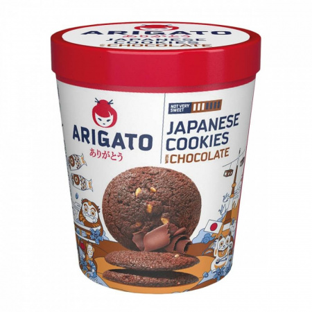 Печенье Arigato "Сдобное шоколадное", 120 гр