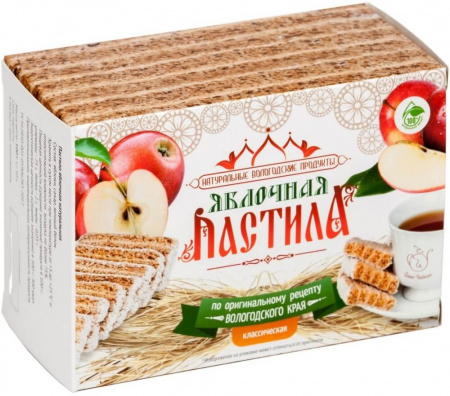 Пастила Иван Чайкин "Яблочная классическая", 100 гр
