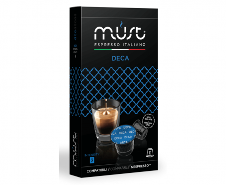 Кофе в капсулах Deca, 10 шт., Must