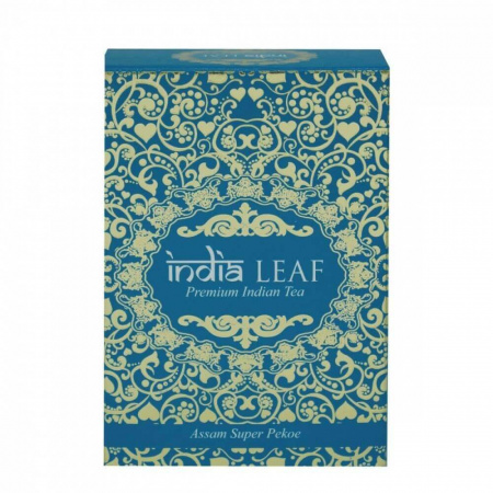 Чай India leaf "Ассам супер пекое", черный крупнолистовой, 100 гр