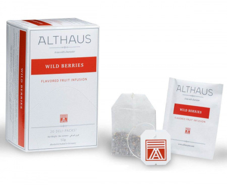 Чай фруктовый Wild Berries (Уайлд Бэрриз), 20 пак., Althaus