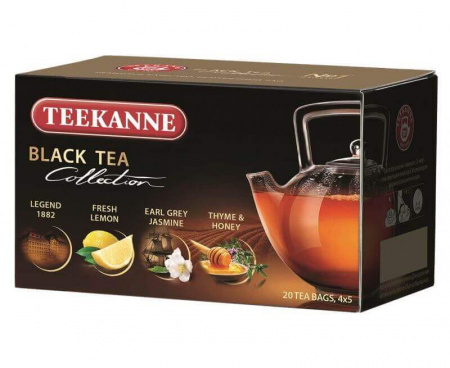 Чай черный Black Tea Collection, 20 пакетиков * 2 г, TEEKANNE