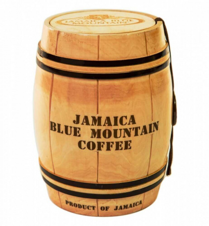 Кофе Jamaica Blue Mountain, бочонок, в зернах, 1000  гр