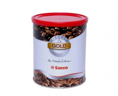 КОФЕ МОЛОТЫЙ "GOLD", 250 Г, Ж/Б, SAECO