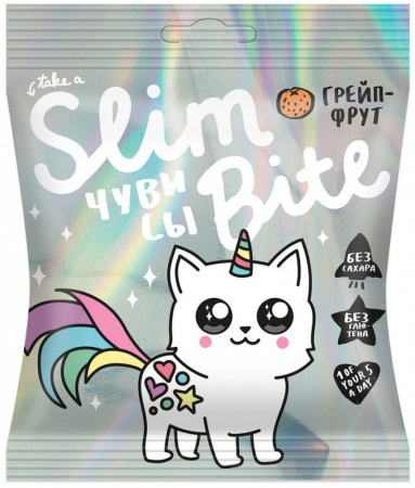 Мармелад фруктово-ягодный Take a Slim Bite "Со вкусом грейпфрута", 20 гр