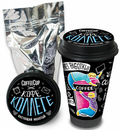 Кофе Chokocat CoffeeCup "Коллеге", молотый, 100 гр