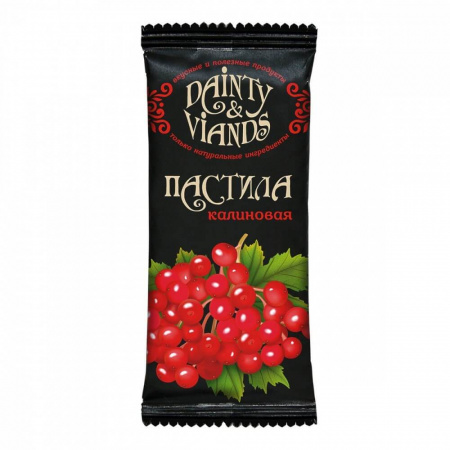 Батончик Dainty & Viands "Пастила калиновая", 40 гр