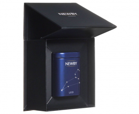 Чай листовой Leo Assam, 25 г, серия Zodiac mini Caddies, Newby