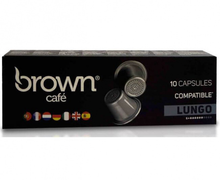 Кофе капсулах Lungo, 55 г, Brown Café
