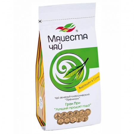 Чай Мацеста "Зеленый премиум", листовой, 100 гр