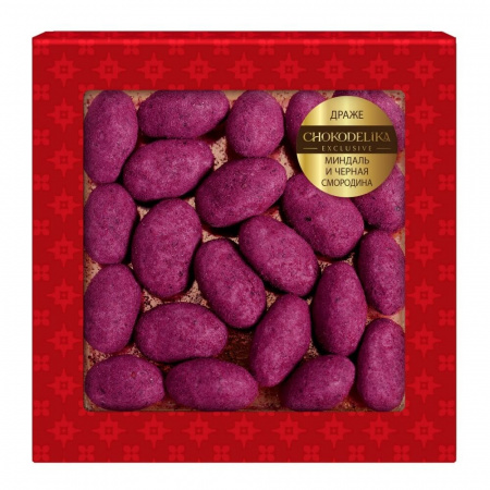Драже Chokodelika "Миндаль и черная смородина", 90 гр