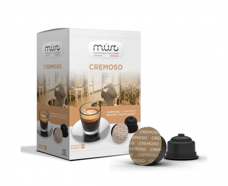 Кофе в капсулах DG Cremoso Dolce Gusto, 16 шт., Must