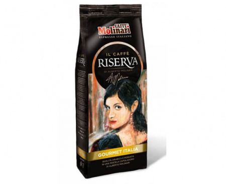 КОФЕ МОЛОТЫЙ RISERVA GOURMET ITALIA, ПАКЕТ 0.25 КГ, MOLINARI