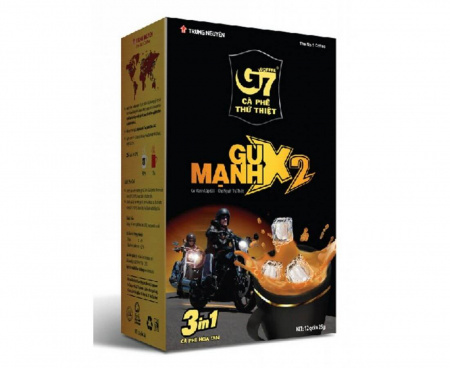 Кофе растворимый G7 Strong X2 3в1, 25 г х 24 стика, TRUNG NGUYEN
