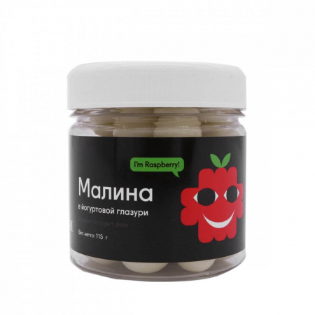 Малина в йогуртовой глазури SNACK SNACK, 115 гр