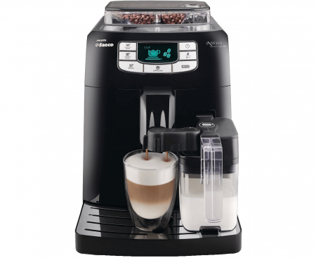 Кофемашина Intelia Cappuccino (PHILIPS SAECO HD8753/19), черная, пластик, Saeco