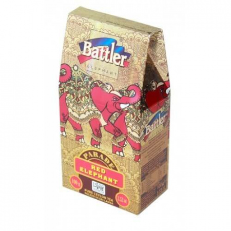 Чай Battler "Красный слон", черный листовой ОРА, 100 гр