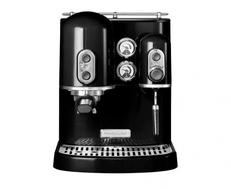 Кофеварка Artisan Espresso, 2 бойлера, черная, 5KES2102EOB, KitchenAid