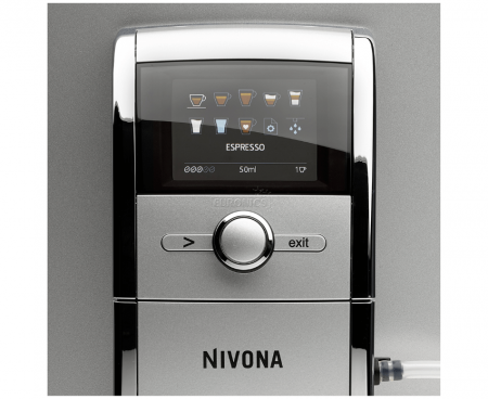 Кофемашина Nivona NICR 848, серебристо-черная, Nivona