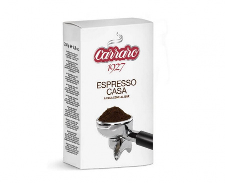 КОФЕ МОЛОТЫЙ ESPRESSO CASA, В/У 250 Г, CARRARO